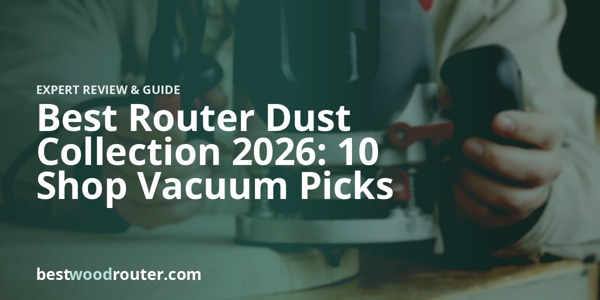 Best Router Dust Collection 2026: 10 Shop Vacuum Picks