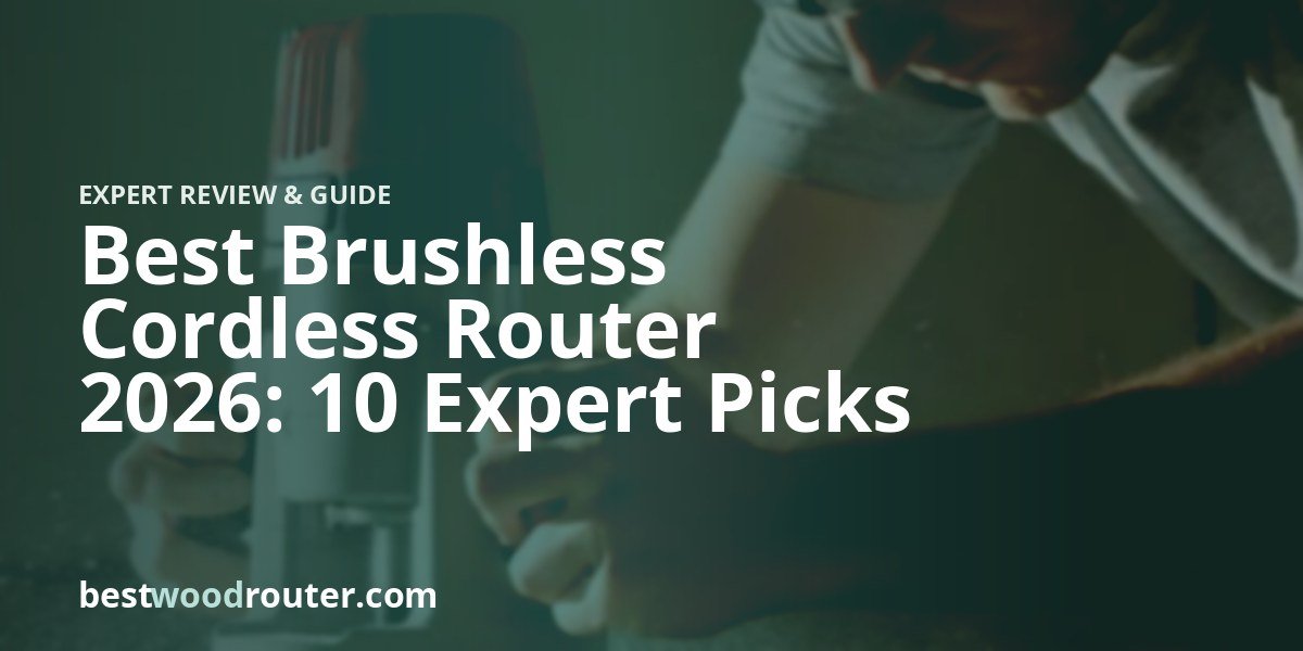 Best Brushless Cordless Router 2026: 10 Expert Picks & Buying