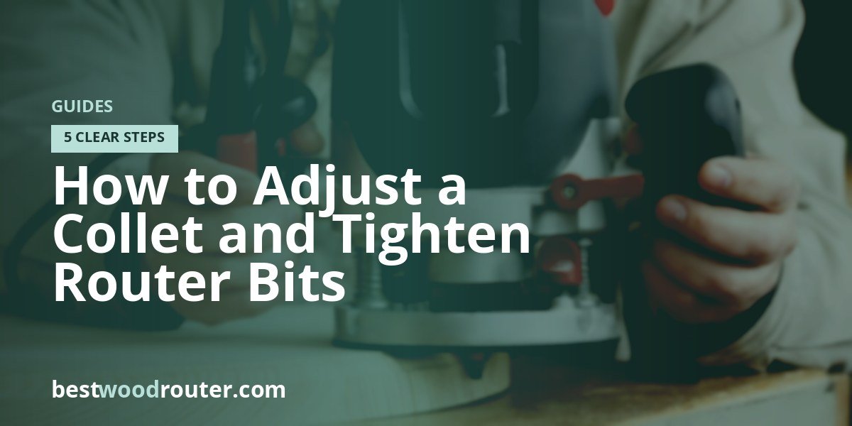 How to Adjust a Collet and Tighten Router Bits
