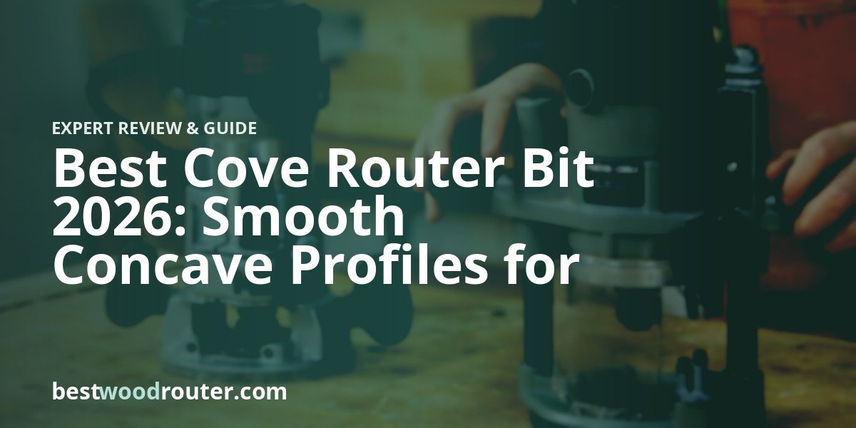 Best Cove Router Bit 2026: Smooth Concave Profiles for Edges