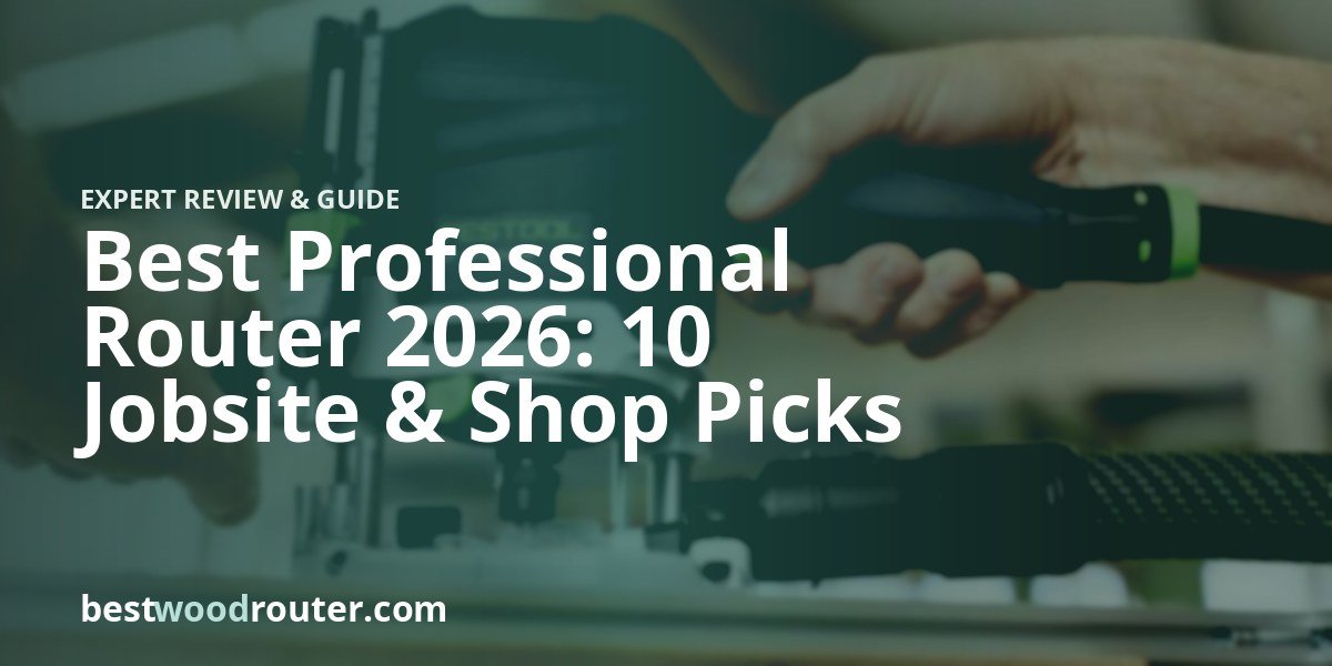 Best Professional Router 2026: 10 Jobsite & Shop Picks