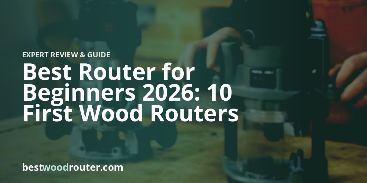Best Router for Beginners 2026: 10 First Wood Routers