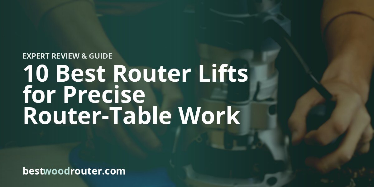 10 Best Router Lifts for Precise Router-Table Work
