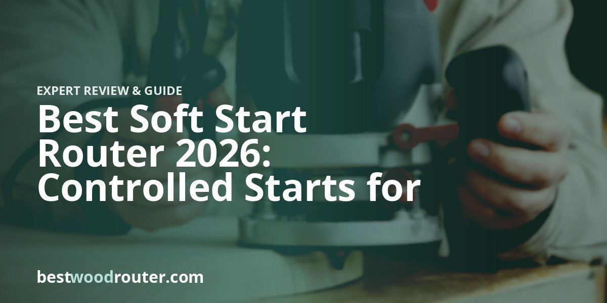 Best Soft Start Router 2026: Controlled Starts for Cleaner Routing