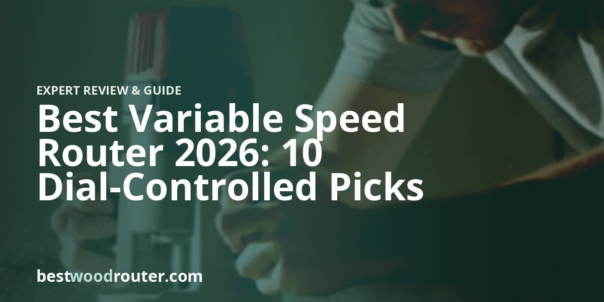 Best Variable Speed Router 2026: 10 Dial-Controlled Picks Compared