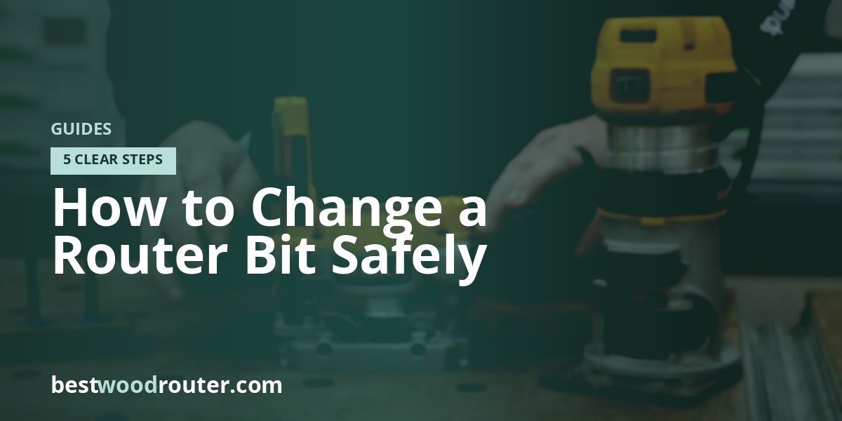 How to Change a Router Bit Safely