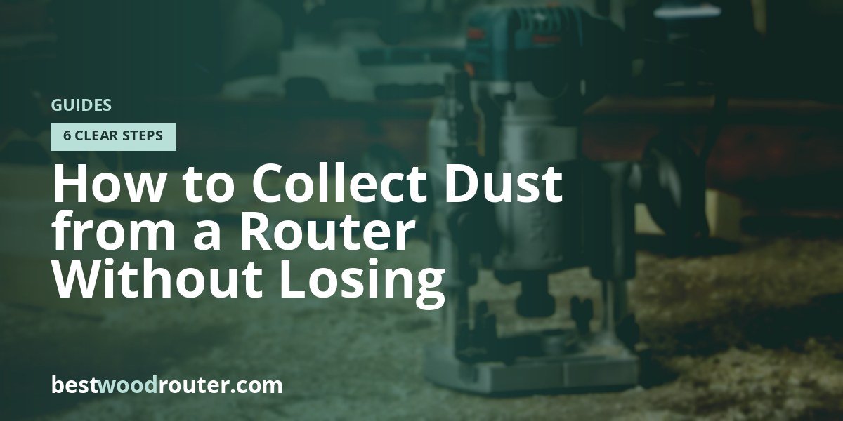 How to Collect Dust from a Router Without Losing Visibility