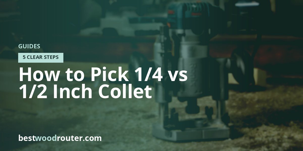 How to Pick 1/4 vs 1/2 Inch Collet
