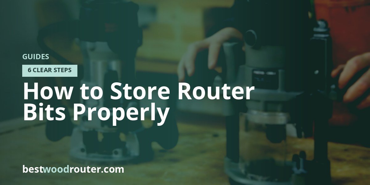 How to Store Router Bits Properly