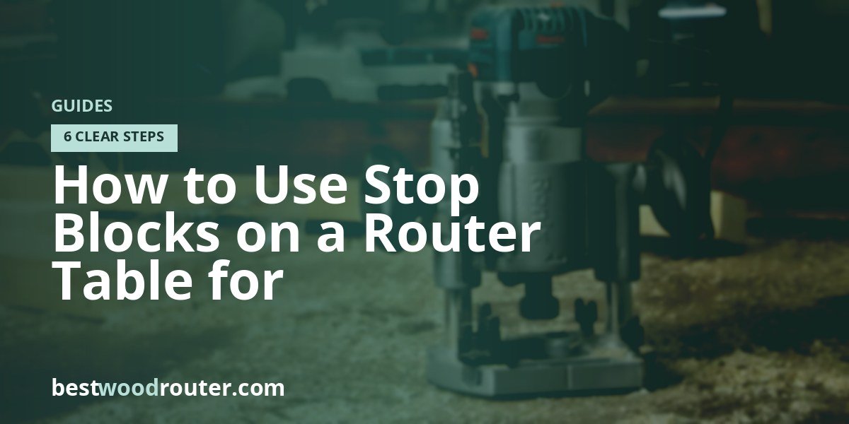 How to Use Stop Blocks on a Router Table for Repeatable Cuts