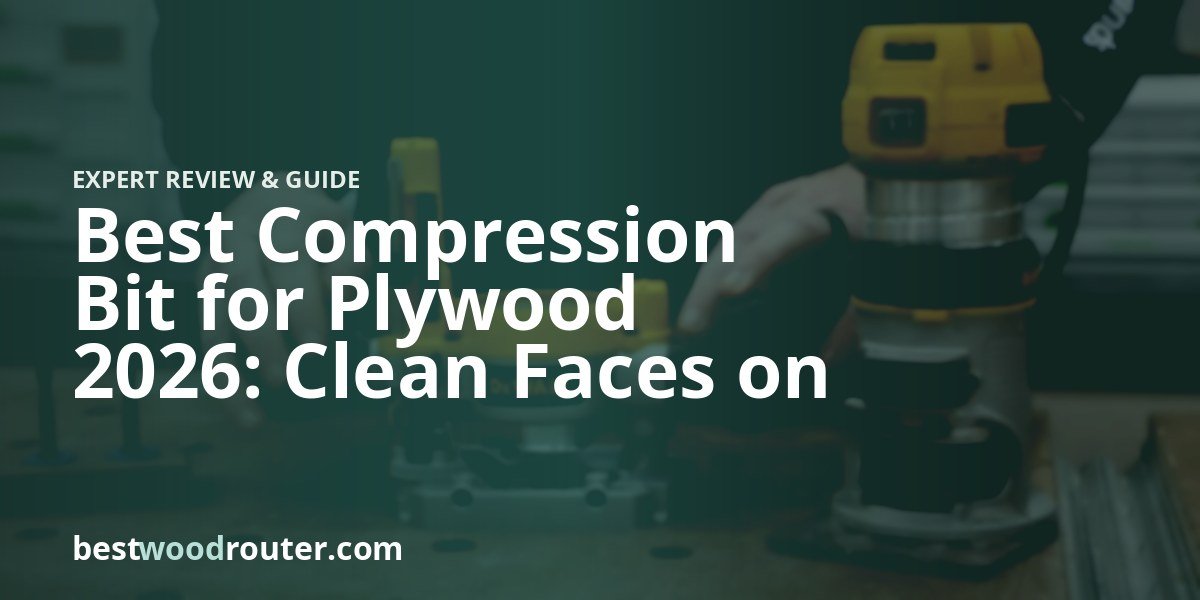 Best Compression Bit for Plywood 2026: Clean Faces on Both