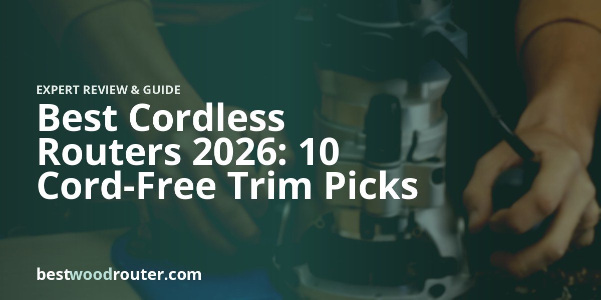 Best Cordless Routers 2026: 10 Cord-Free Trim Picks
