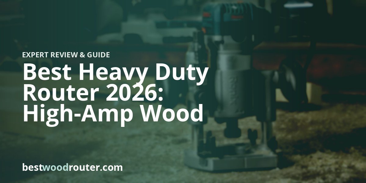 Best Heavy Duty Router 2026: High-Amp Wood Routers Reviewed
