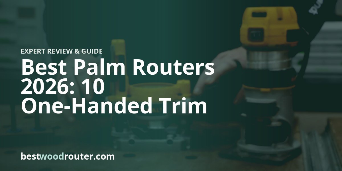 Best Palm Routers 2026: 10 One-Handed Trim Favorites