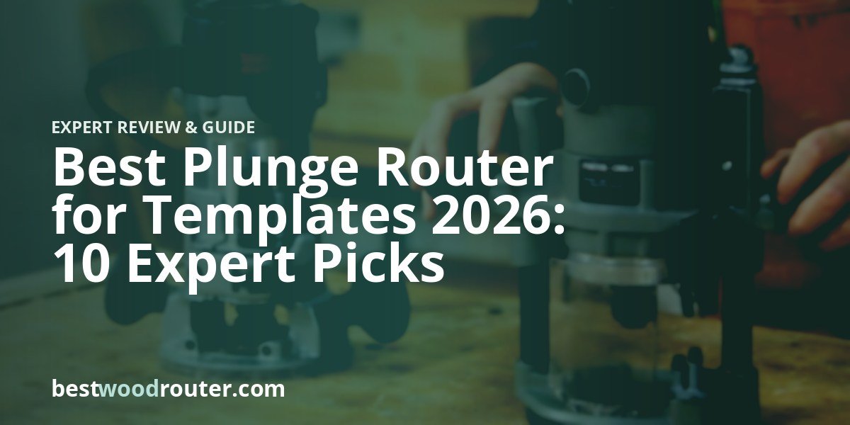Best Plunge Router for Templates 2026: 10 Expert Picks