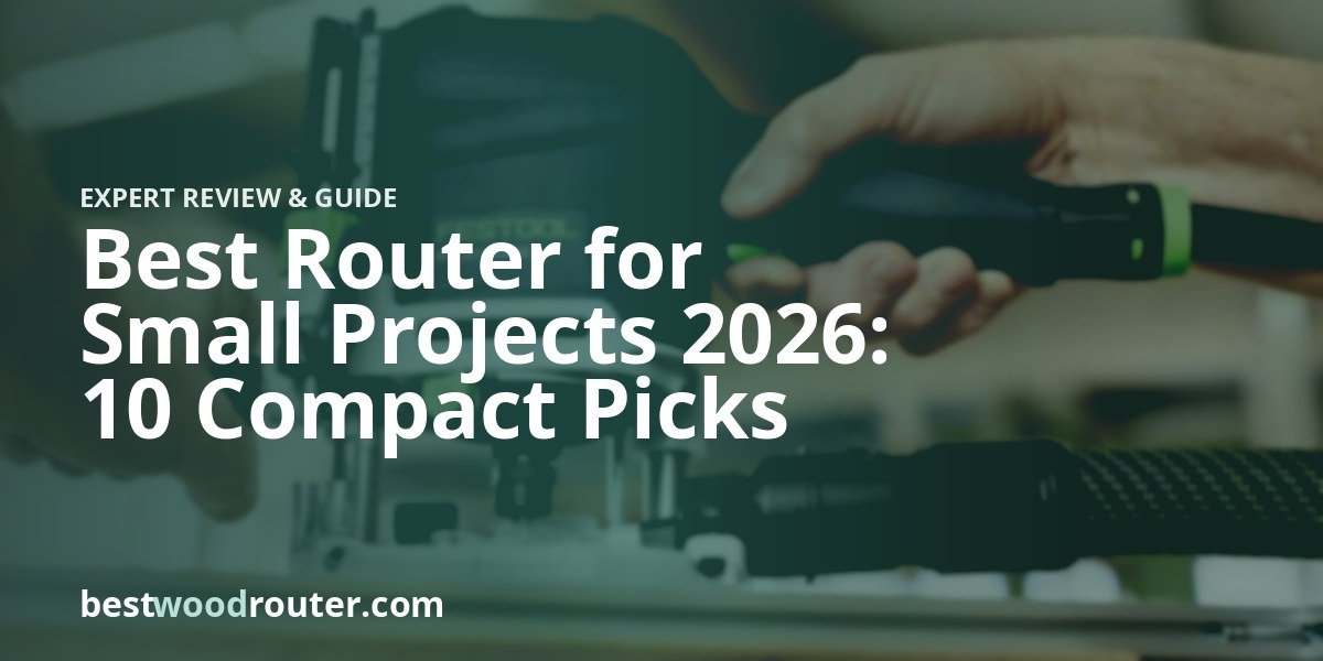 Best Router for Small Projects 2026: 10 Compact Picks