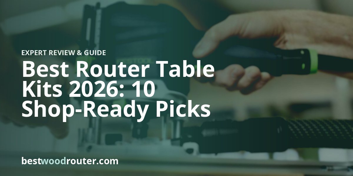 Best Router Table Kits 2026: 10 Shop-Ready Picks