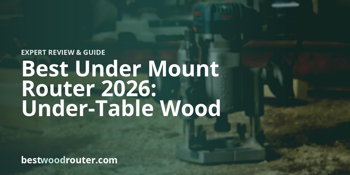 Best Under Mount Router 2026: Under-Table Wood Router Setups