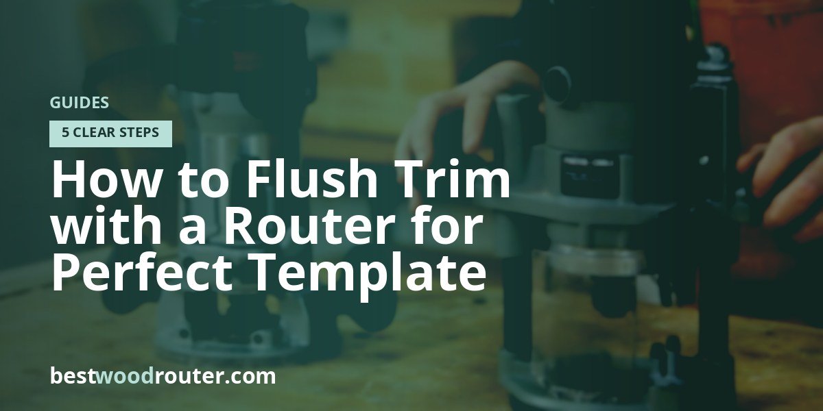 How to Flush Trim with a Router for Perfect Template Edges