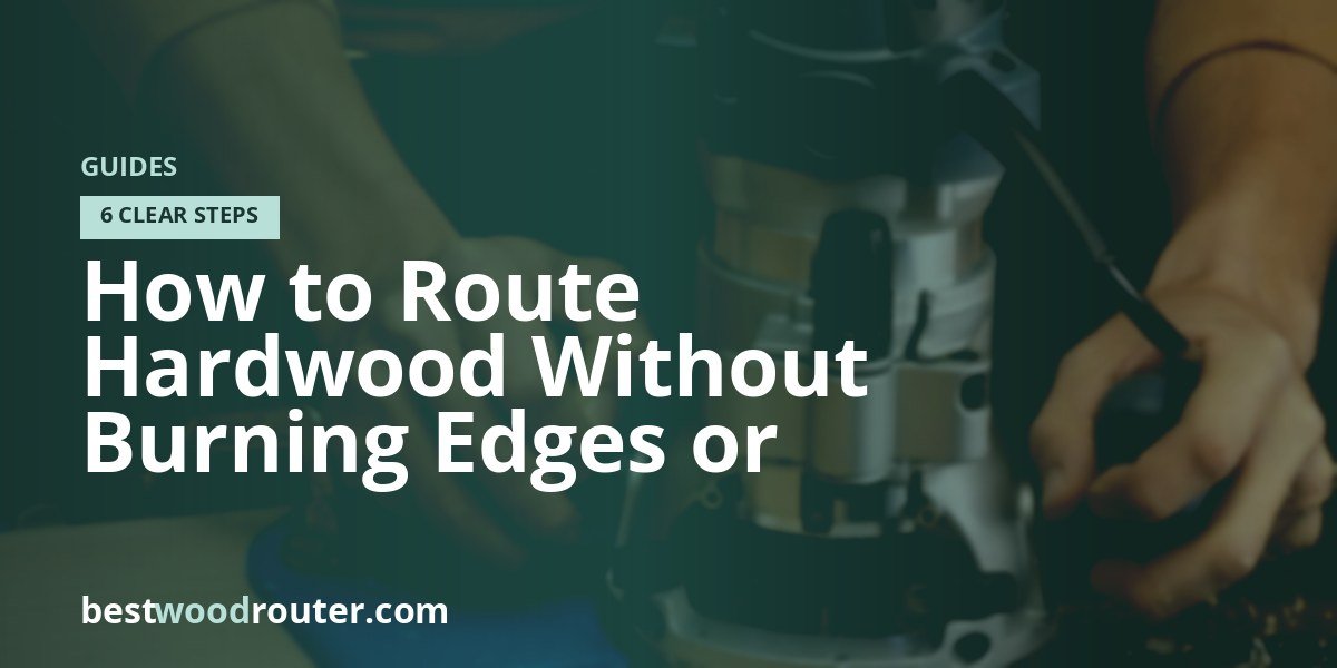How to Route Hardwood Without Burning Edges or Profiles