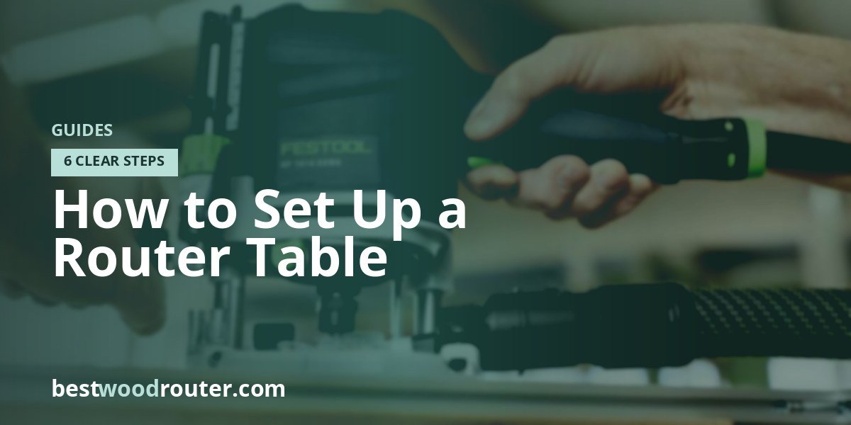 How to Set Up a Router Table