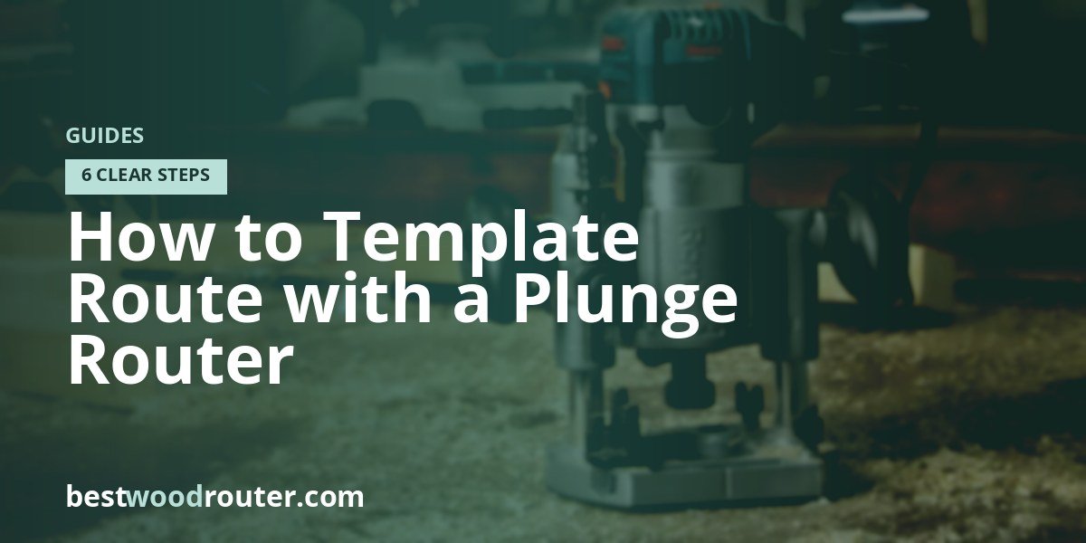 How to Template Route with a Plunge Router