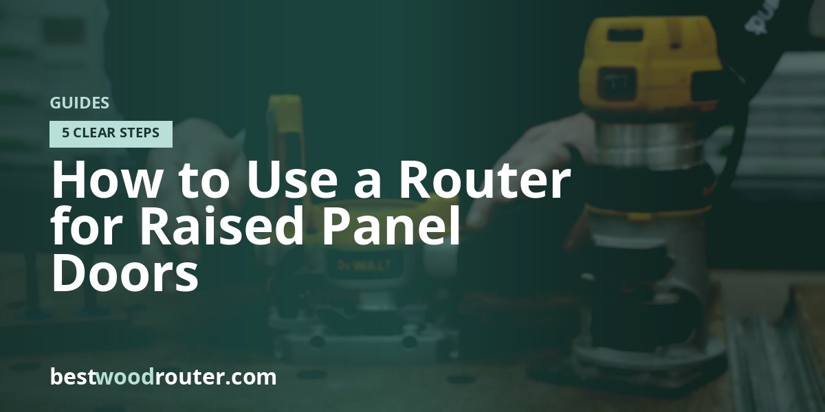How to Use a Router for Raised Panel Doors
