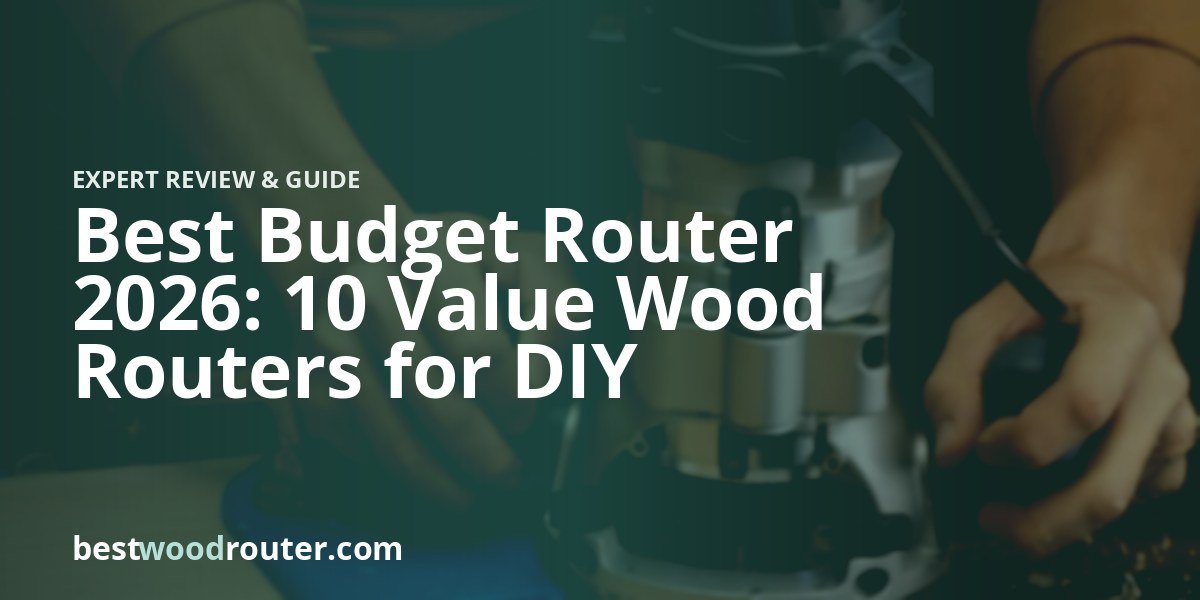 Best Budget Router 2026: 10 Value Wood Routers for DIY