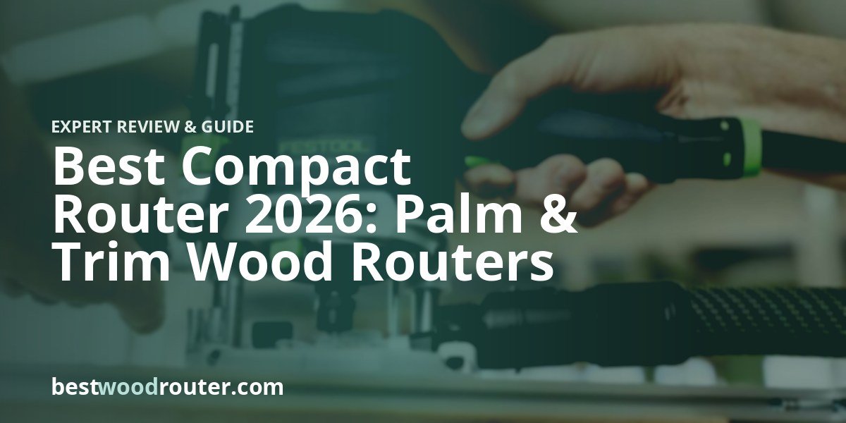 Best Compact Router 2026: Palm & Trim Wood Routers