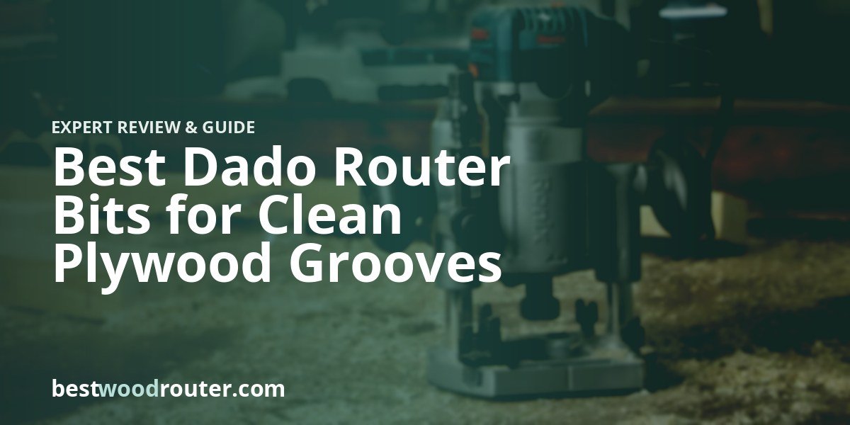 Best Dado Router Bits for Clean Plywood Grooves